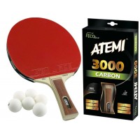 Ракетка теннисная Atemi 3000 Carbon Pro